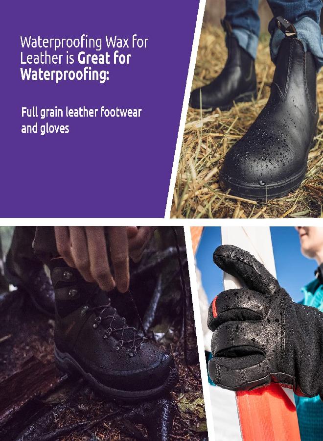 Nikwax Waterproofing Wax For Leather , 3.4 Oz - Image 3