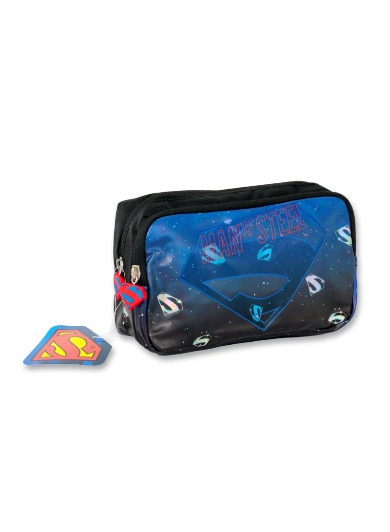 ترو كير حافظة أقلام سوبرمان سوبر تشارج بفتحتين