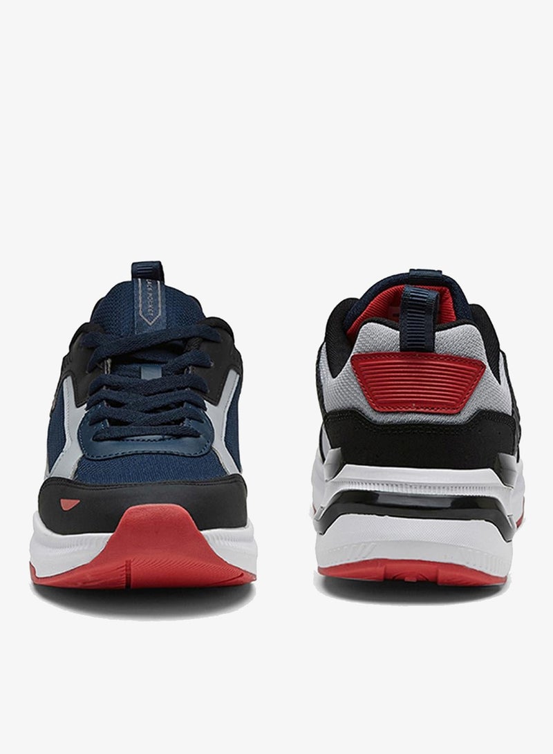 CAMPUS Men Cove Motion Massage Tech Lace-Up Sneakers-Dark Navy - Image 2