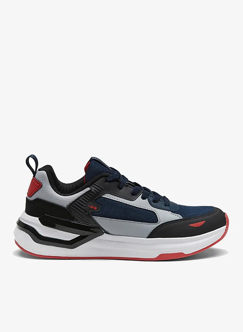 CAMPUS Men Cove Motion Massage Tech Lace-Up Sneakers-Dark Navy