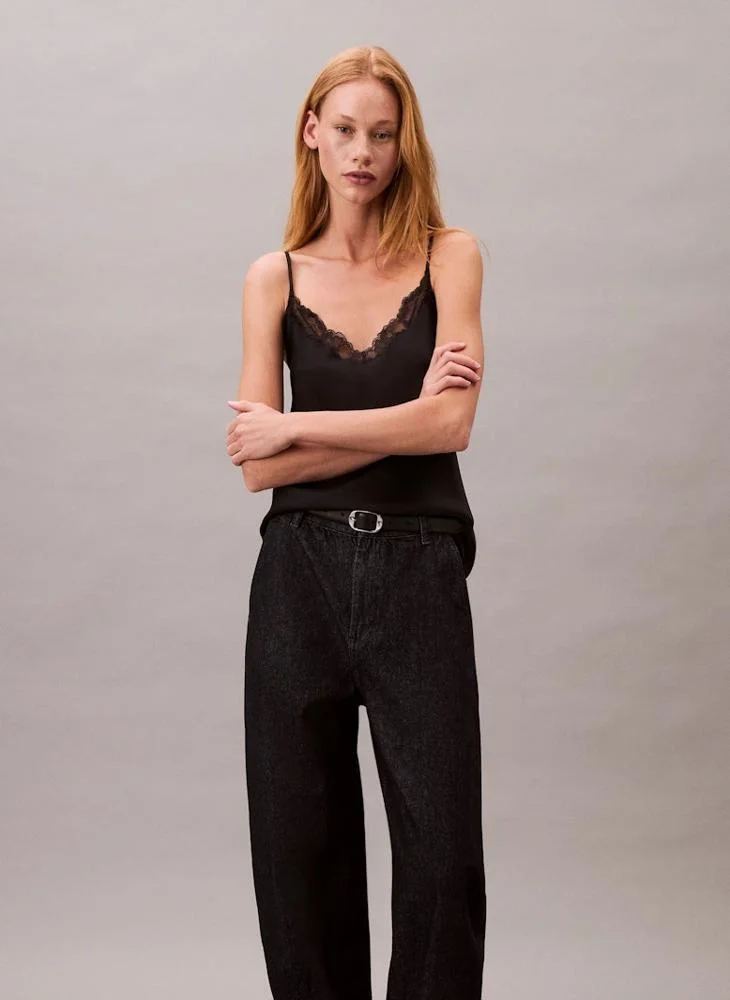 Calvin Klein Jeans Casual Wide Leg Jeans