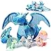 Deekin 7 Pcs Dragon Toy Set 16 Inch Large Dragon Stuffed Animal with 4 Baby Plush and 2 Eggs in Mommys Belly Dinosaur Plushies Gifts for Boys Girls BirthdayCute Style - Image 4