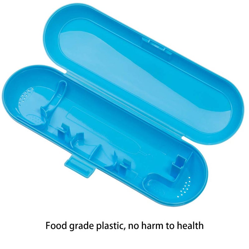 Nincha Plastic Electric Toothbrush Travel Case for Oral-B Pro Series, Blue - Image 2