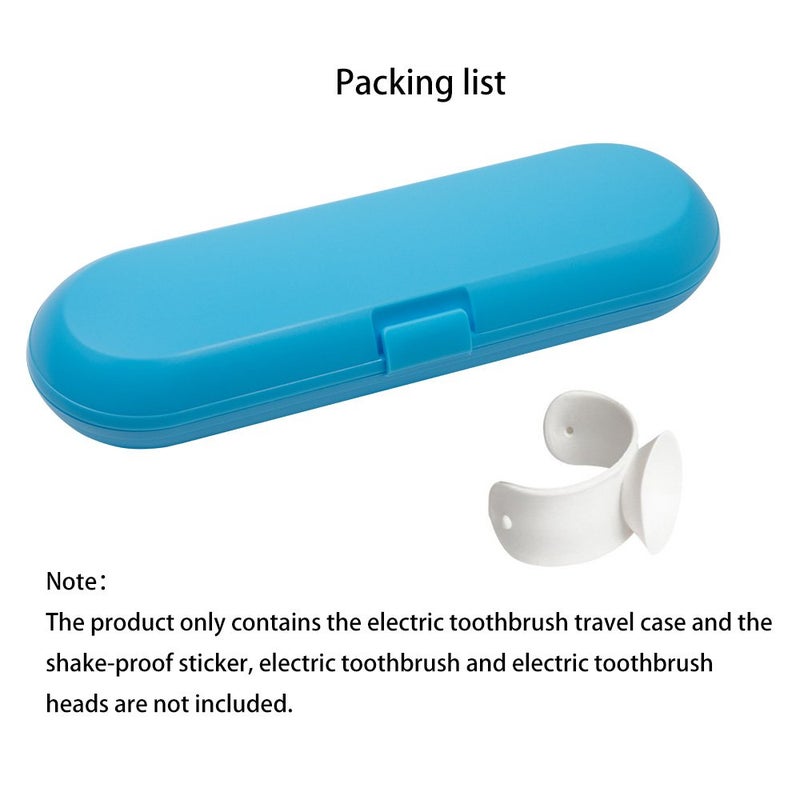 Nincha Plastic Electric Toothbrush Travel Case for Oral-B Pro Series, Blue - Image 5