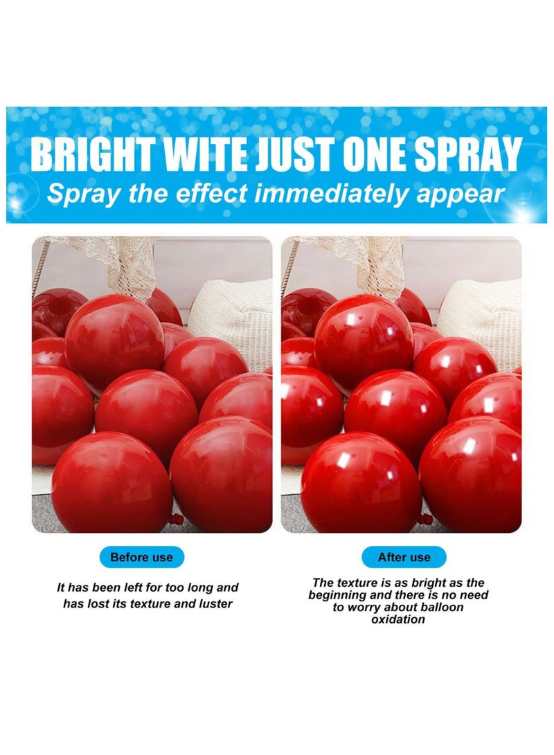 SYOSI 2 Pcs Balloons Shiny Spray, Balloon High Shine Spray for Latex Balloons, Balloon Shine Spray Latex Balloons, Party Balloons Shiny Spray, for Birthdays, Weddings, Christmas Party, Refer to description - Image 5