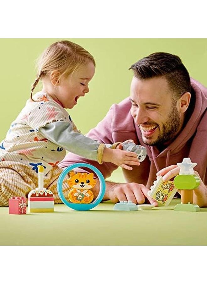 LEGO - Duplo My First Puppy And Kitten With Sounds 10977 Learning And Education Toys Set Building Blocks Toy For Toddlers 22 Pieces - Image 1