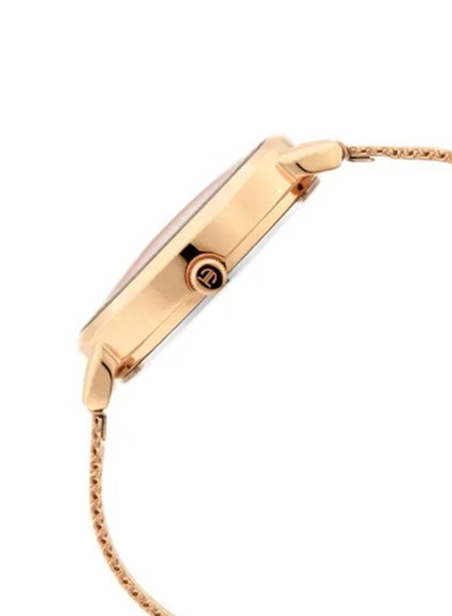 Titan Workwear Watch Rose Gold Dial with Quartz Multifunction feature for Women - Image 4