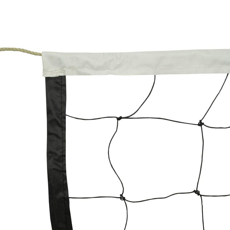 TRIUMPH Kay Kay Volley Ball Net VB102-T Nylon Black with 4 Side Tetron Tape and Both Side Nylon Rope 10 Mesh (with Carry Bag) - Image 2