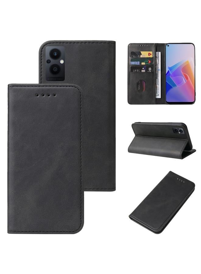 erorex Case For OPPO F21 Pro 5G Magnetic Closure Leather Phone Case - Image 1