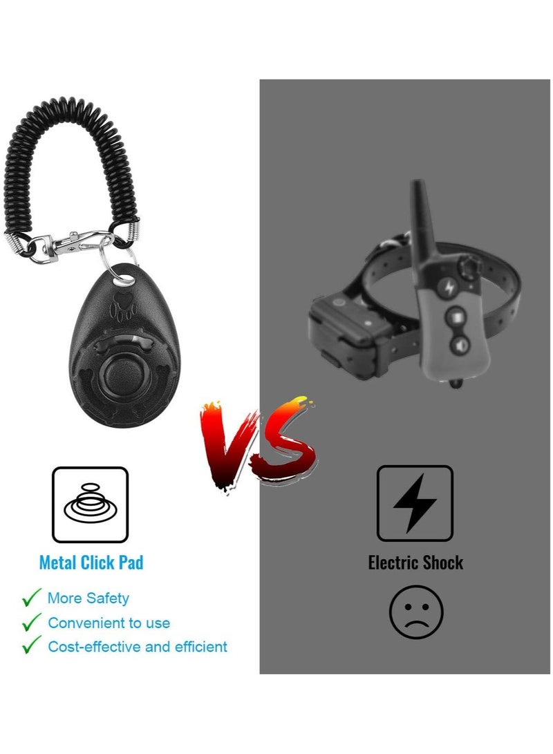 عام مقراف الكلاب، [2 قطعة، متعدد الألوان]، مقراف تدريب مع حزام يد للكلاب والقطط والخيول. - Image 4