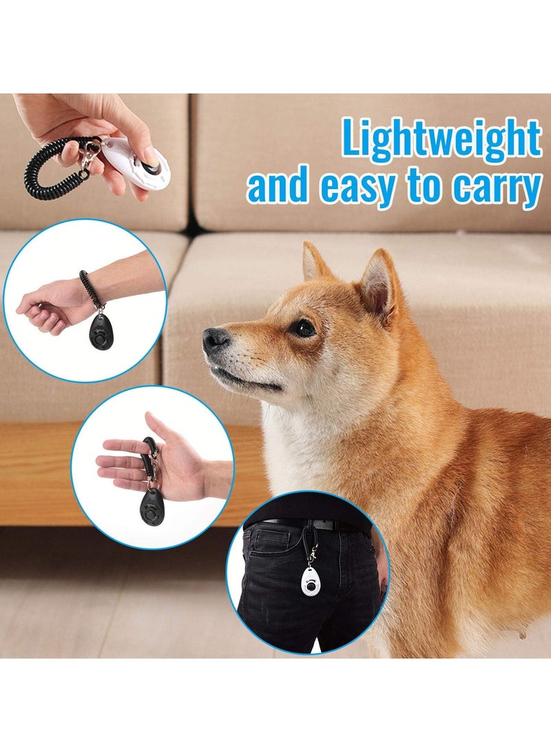 عام مقراف الكلاب، [2 قطعة، متعدد الألوان]، مقراف تدريب مع حزام يد للكلاب والقطط والخيول. - Image 5