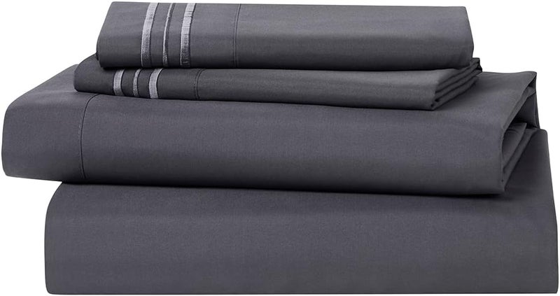 كلارا كلارك أغطية سرير كلارا كلارك مقاس XL الكاملة - قماش ناعم جدًا مقاوم للتجاعيد والتلاشي والبقع، باللون الأزرق الأكوا. - Image 5