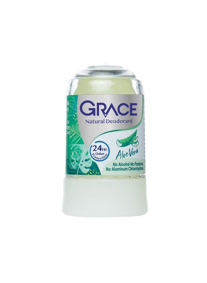 Grace Alum Deodorant Aloe Vera Extract formula 70g - Image 1