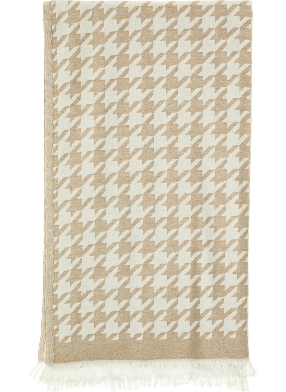 Rosa Bianca Beige Piyedepul Jacquard Cotton Loincloth 