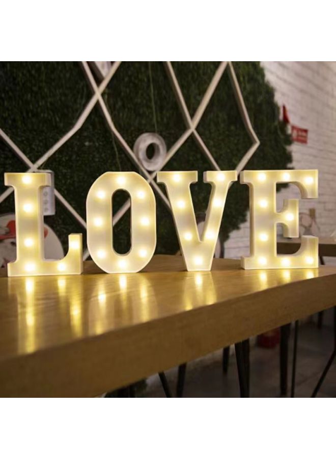 Birthday Proposal Confession Layout LED Letter Light Wedding Party Hotel Scene Decoration Trunk Surprise Light Batch