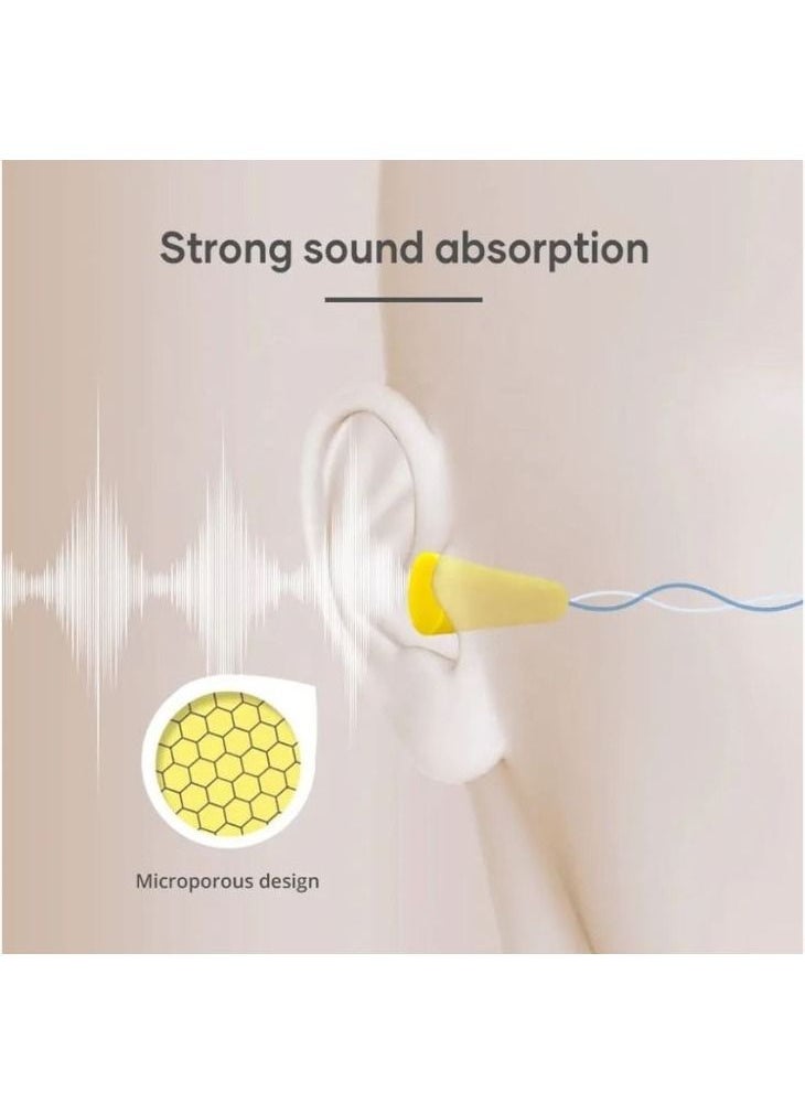 Generic - 5 Pairs of Earplugs, Earplugs for Sleeping, Earplugs for Swimming, Noise-Canceling Earplugs, Ultra-Soft, Reusable. Soundproof Earplugs, Swimming Earplugs, Earplugs, Earplugs for Children, Swimming Earplugs for Children. - Image 1