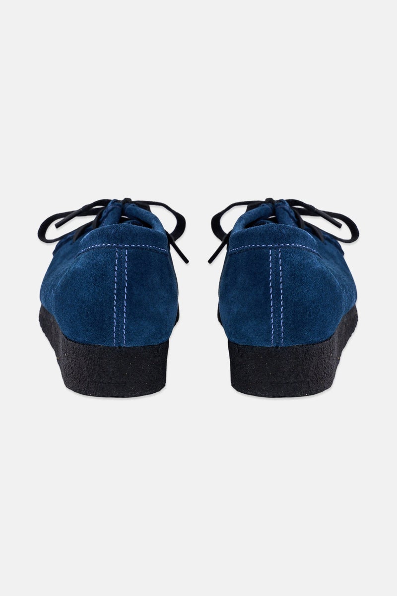 clarks أحذية نسائية من نوع والابي برباط، أزرق داكن - Image 2