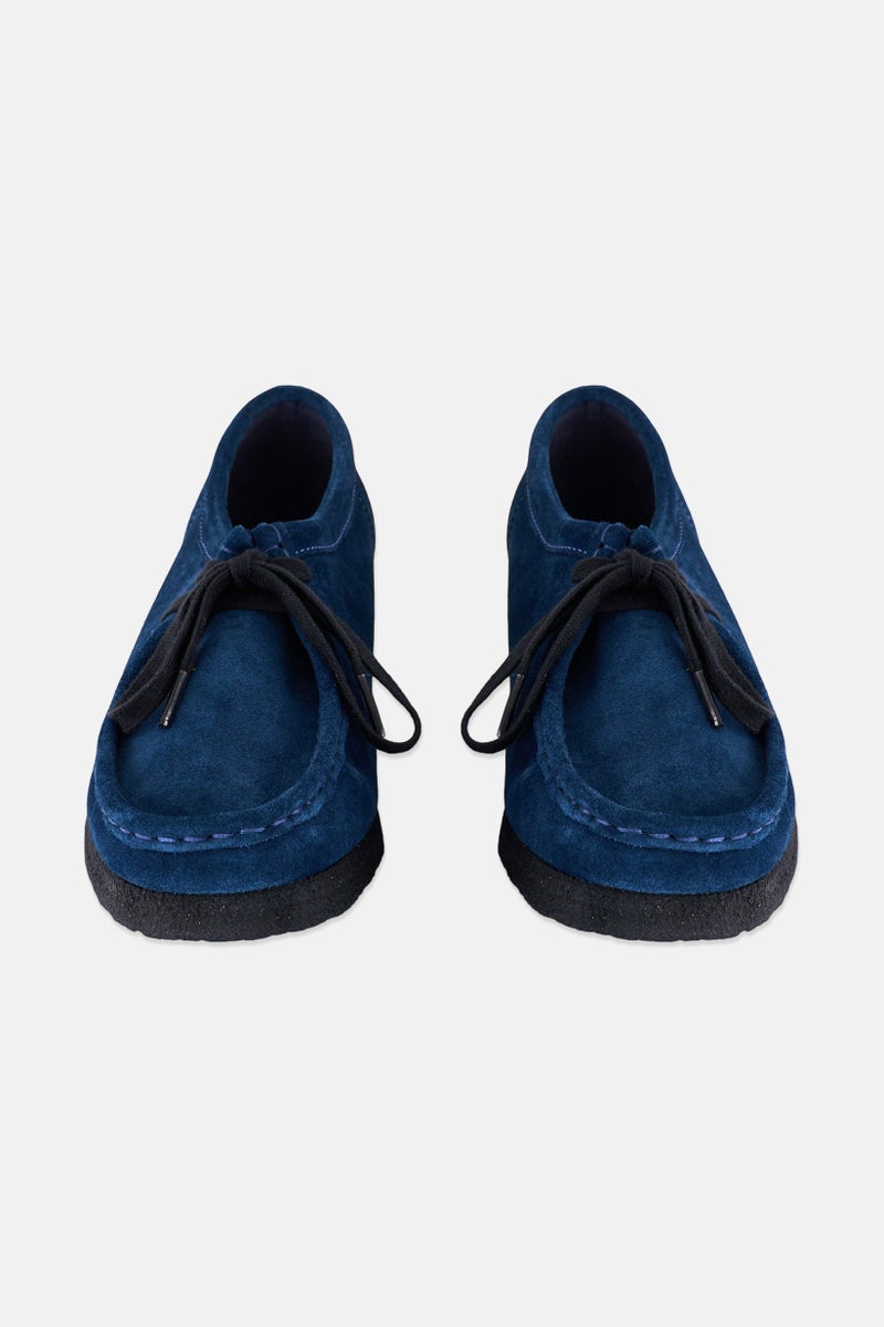 clarks أحذية نسائية من نوع والابي برباط، أزرق داكن - Image 3