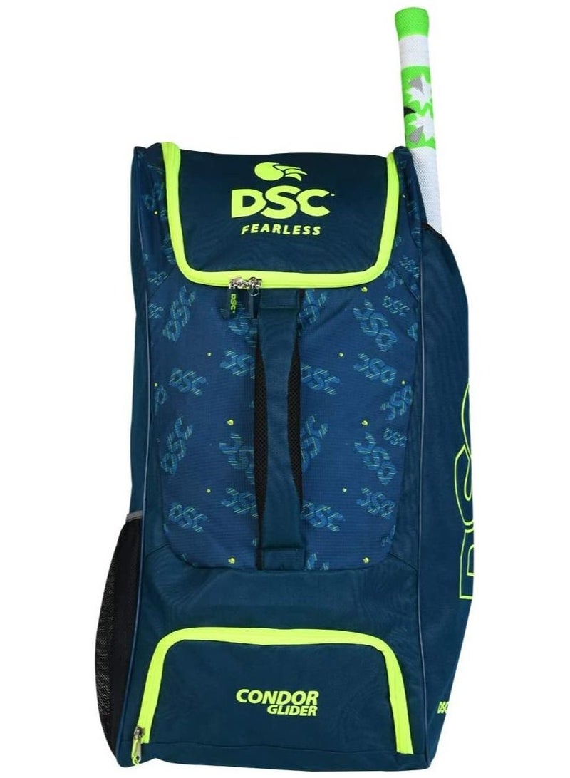DSC Condor Glider Polyester Cricket Kit Bag | Spacious Storage |  Durable Construction |  Organized Compartments  - Image 1