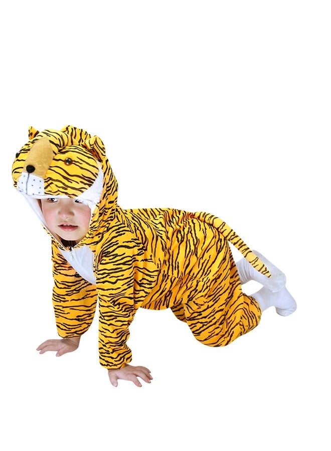 NIBEMINENT Children's animal costumes: tigers, frogs, rabbits, small animals, school programs, performances, and costumes - Image 1