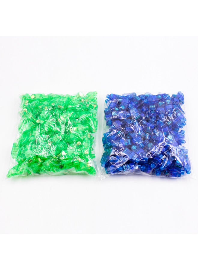 Finger Lights LED Luminous Toys Nightclub Concert Cheer Colorful Laser Flash Stall Supply Specials-Color:Green  - Image 5