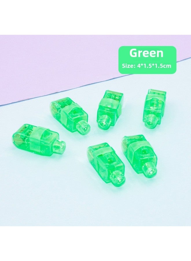 Finger Lights LED Luminous Toys Nightclub Concert Cheer Colorful Laser Flash Stall Supply Specials-Color:Green  - Image 1