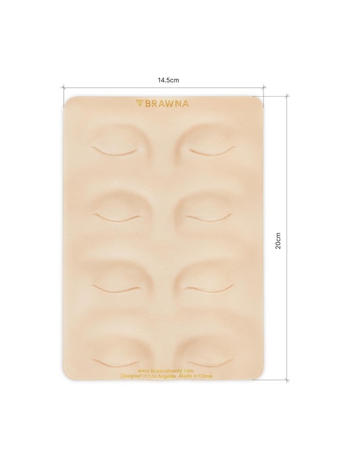 3D Eyebrow Pmu Practice Skin - Eyeliner Practice Skin - 4 Different Shapes - Pmu Supplies