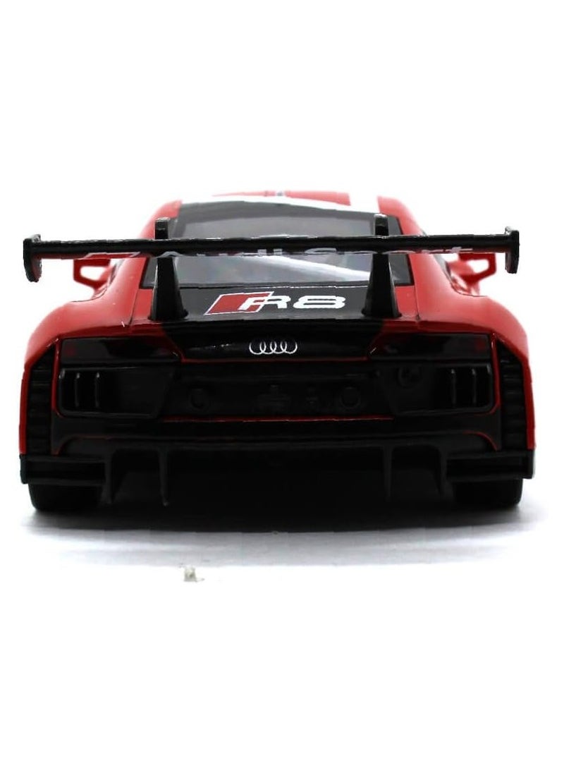 Audi Audi R8 1:24 Diecast Car Red  - Image 2