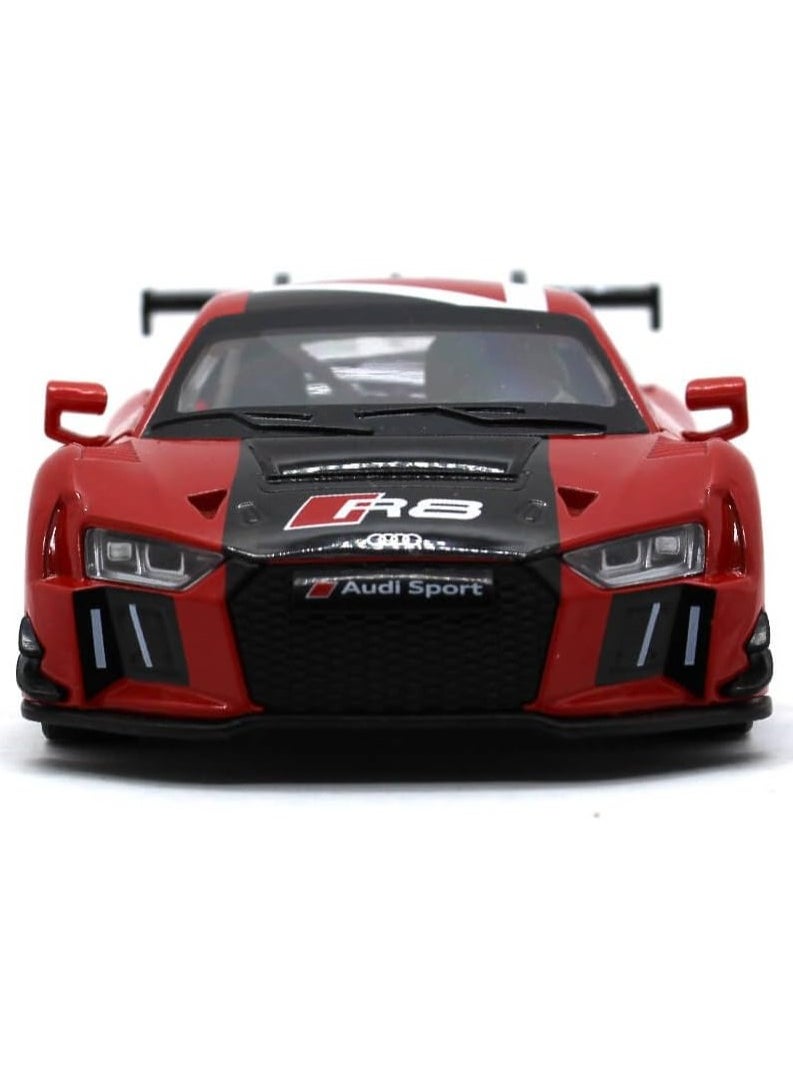 Audi Audi R8 1:24 Diecast Car Red  - Image 3