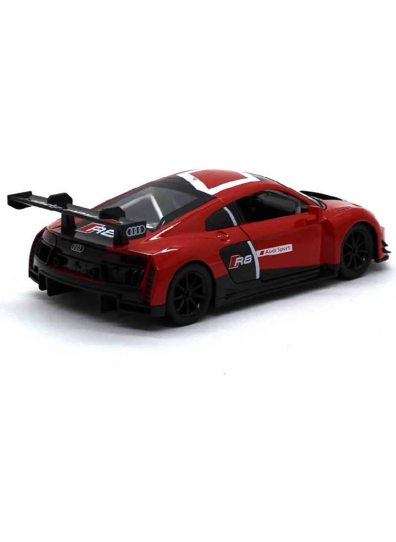 Audi Audi R8 1:24 Diecast Car Red  - Image 4