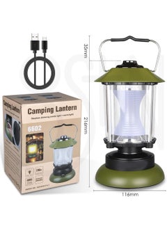 Ostin Ostin LED Lantern Rechargeable Camping Lantern High Lumens Hurricane Lantern 3 Modes CoolWarm Adjustable Brightness Lights for Outdoor LightingWorkPower OutagesEmergency Light  - Image 4