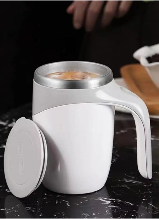 VIO - Automatic Self Stirring Coffee Mug Electric Mixing Cup Rotating Home Office Travel Mixing Cup Multifunctional Anti Rust Self Stirring Cup for Coffee Milk Cocoa - Image 1