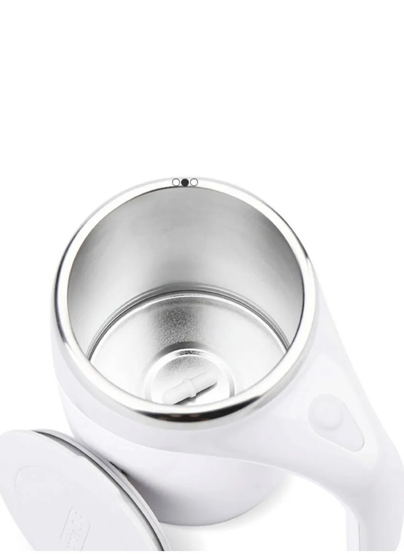 VIO - Automatic Self Stirring Coffee Mug Electric Mixing Cup Rotating Home Office Travel Mixing Cup Multifunctional Anti Rust Self Stirring Cup for Coffee Milk Cocoa - Image 1