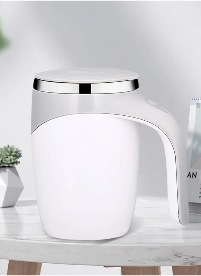 VIO - Automatic Self Stirring Coffee Mug Electric Mixing Cup Rotating Home Office Travel Mixing Cup Multifunctional Anti Rust Self Stirring Cup for Coffee Milk Cocoa - Image 1