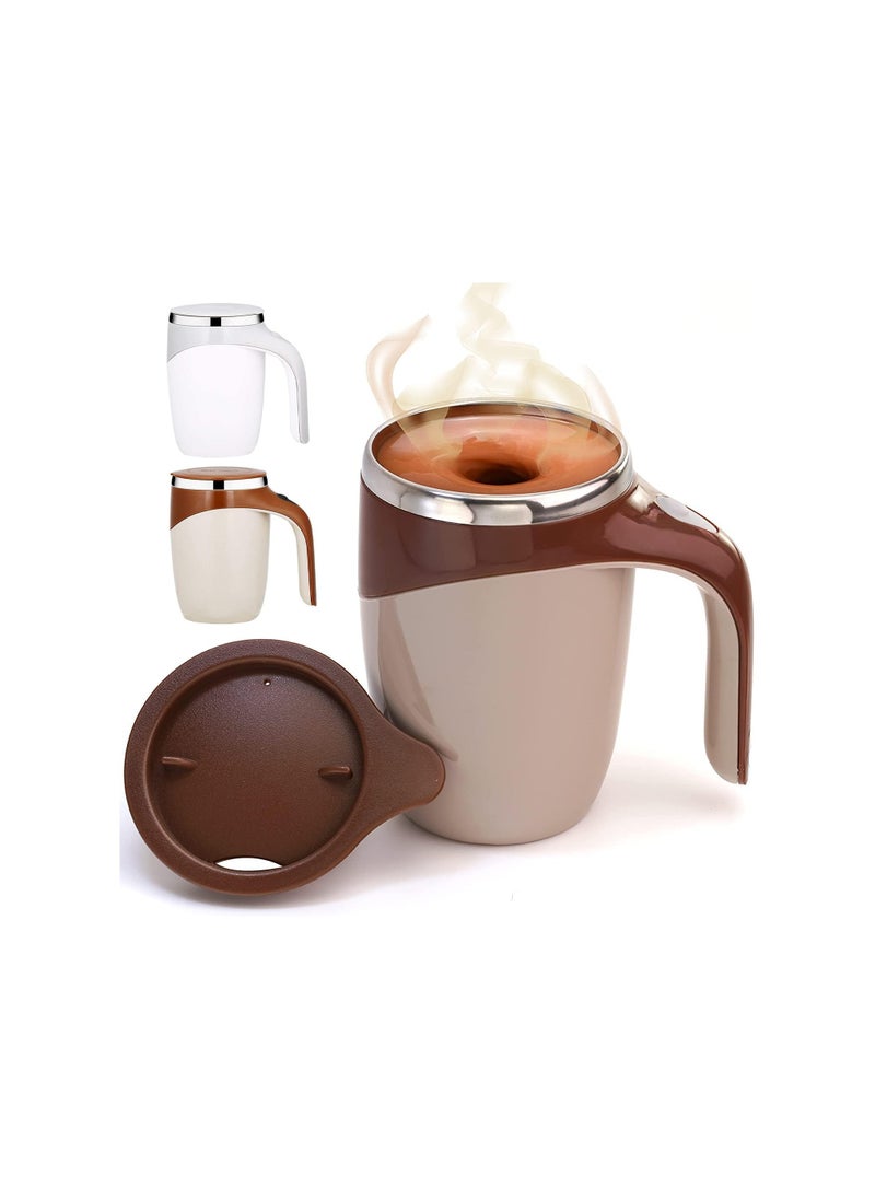 VIO Automatic Self Stirring Coffee Mug Electric Mixing Cup Rotating Home Office Travel Mixing Cup Multifunctional Anti Rust Self Stirring Cup for Coffee Milk Cocoa  - Image 4