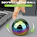 Dilabnba Kinetic Fidget Spinner Desk Toy for Kids Adults Cool Optical Illusion Gadget Metal Stress Relief Gyro Ball Easter Egg Stuffer Birthday Party Gift for Age 312 516 Rainbow - Image 3