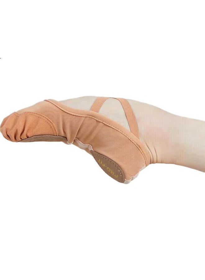 Sansha Ballet Dance Shoes, Women'S Adult Practice Soft Shoes, Gymnastics Shoes, Elastic Mesh Breathable, 83X Size 40 - Image 3