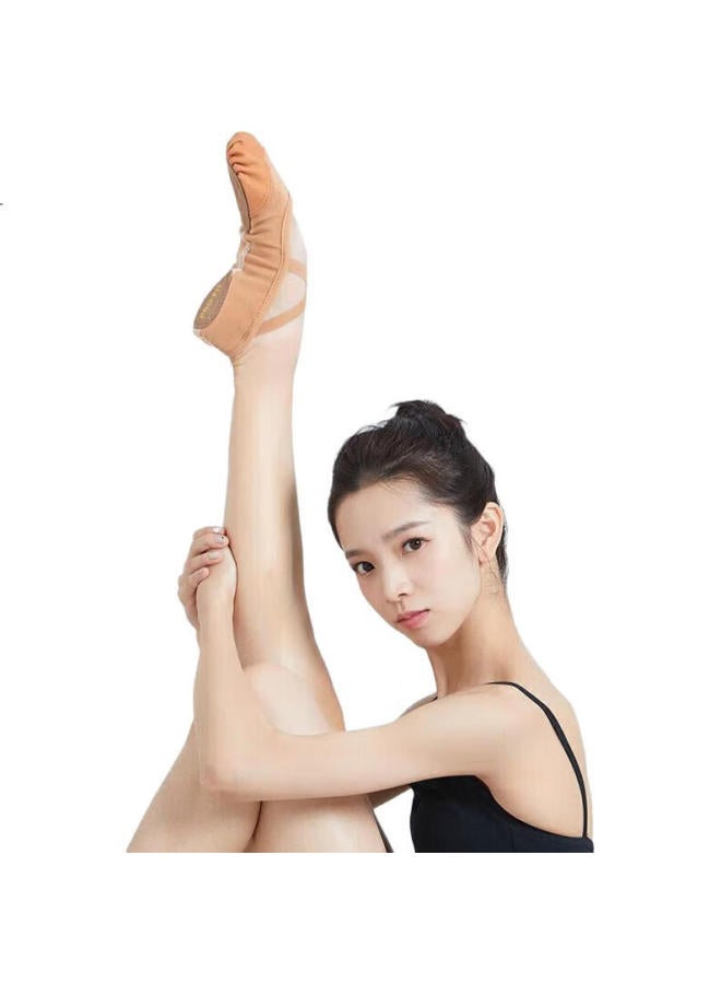 Sansha Ballet Dance Shoes, Women'S Adult Practice Soft Shoes, Gymnastics Shoes, Elastic Mesh Breathable, 83X Size 40 - Image 2