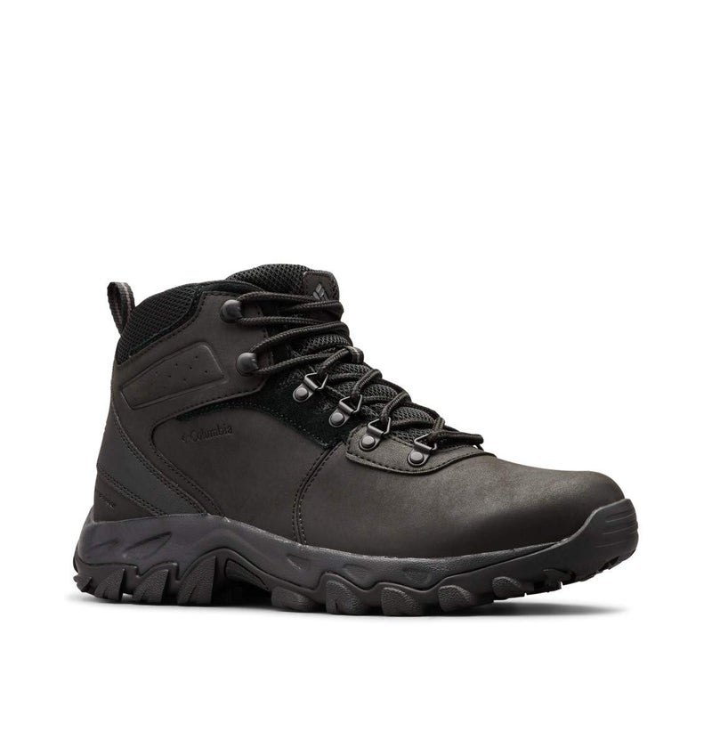 Columbia mens Newton Ridge Plus Ii Waterproof Boot Hiking Shoe, Black/Black, 11.5 Wide US - Image 1