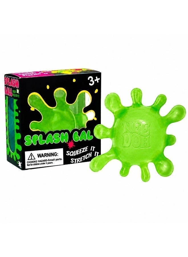 NEEDOH Sploot Splat Squishy Toy, Stress Relief Sensory Fidget Toy for Kids & Adults, Viral Squeeze Toy for Anxiety & ADHD, Soft Slow-Rising Splat Ball, 3+ Age, - Image 2