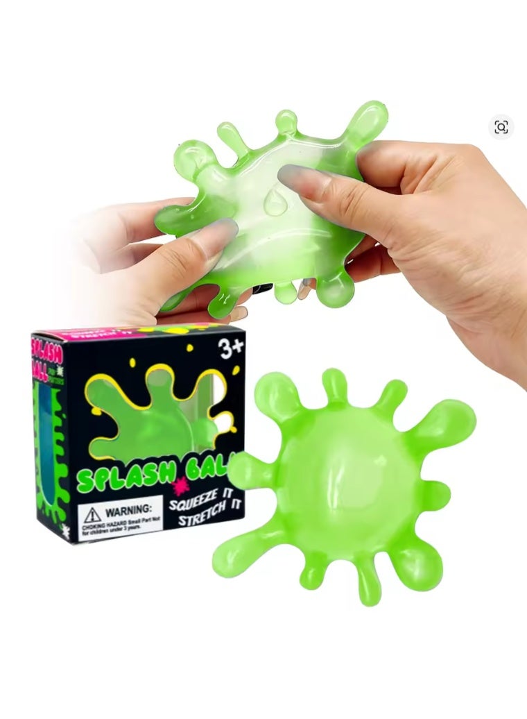 NEEDOH Sploot Splat Squishy Toy, Stress Relief Sensory Fidget Toy for Kids & Adults, Viral Squeeze Toy for Anxiety & ADHD, Soft Slow-Rising Splat Ball, 3+ Age, - Image 1