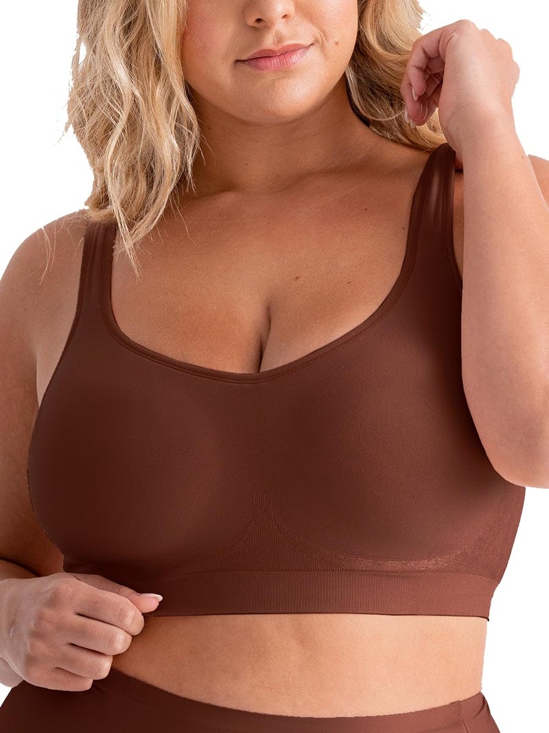 SHAPERMINT Wireless Bras for Women No Underwire â€“ Small to Plus Size Bralettes with Support and Natural Lift - Image 1