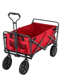BOSS LIFE STYLE BOSS LIFESTYLE High-Capacity Outdoor Wagon with Adjustable Handle and Rotating Wheels  - Image 1