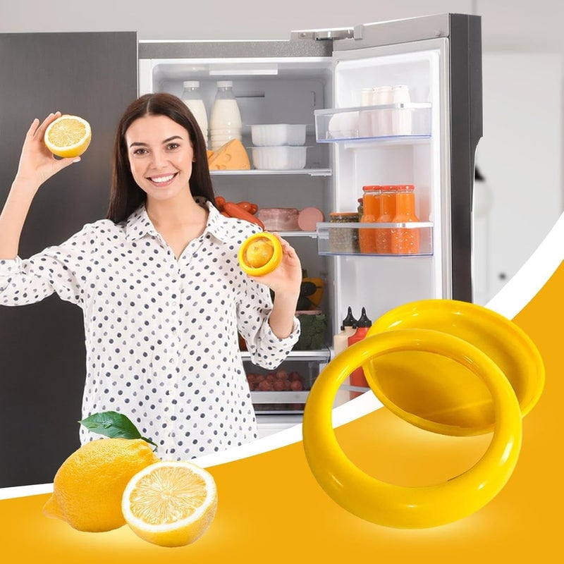Wrixty Avocado Saver and Tomato Holder - Set of 4 Reusable Storage Containers for Fridge - Ideal for Garlic, Onions, Lemons, and Potatoes - Image 5