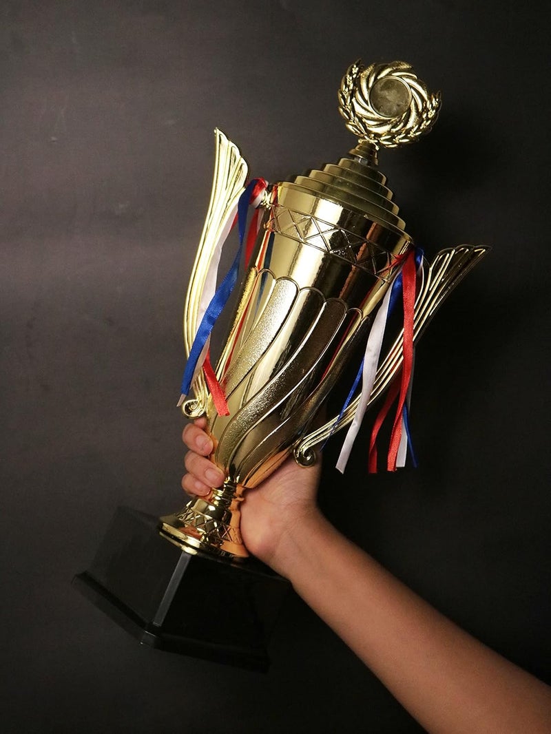 ArtRight Elysian Trophy for Sports, Office and Events | Golden Winner Trophy for Cricket, Football, Office and Corporate Team Events | Award for Best Employee & Winning Team - Image 5