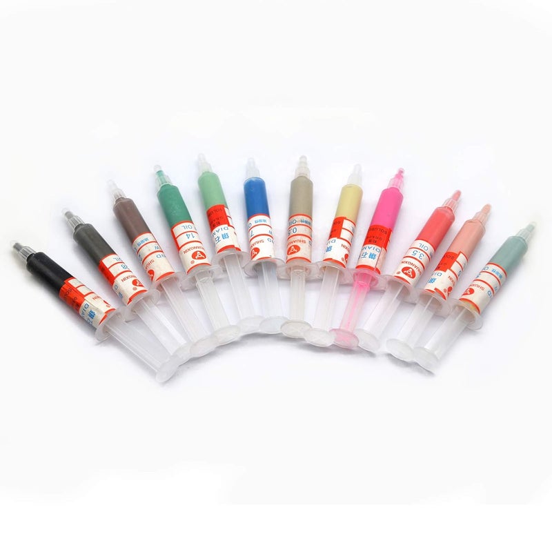 Oudtinx 12pcs 5 Gram Diamond Lapping Paste Polishing Compound for Fine to Final Polishing, Grits 1000# 10000# 0.5-40 Micron - Image 1