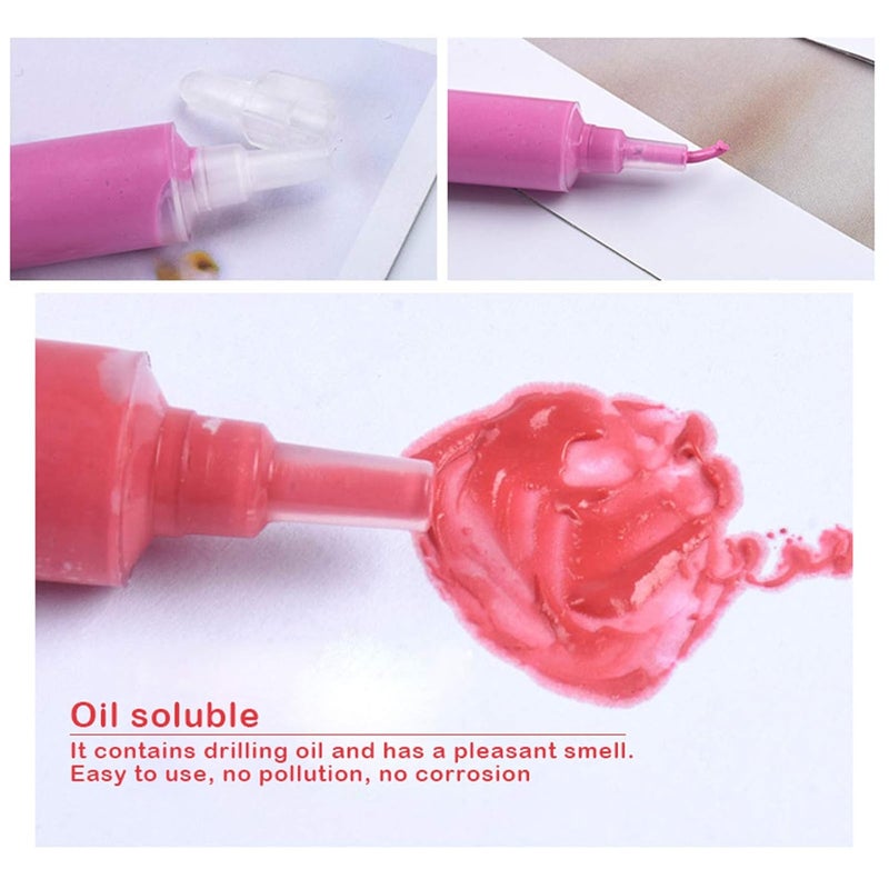 Oudtinx 12pcs 5 Gram Diamond Lapping Paste Polishing Compound for Fine to Final Polishing, Grits 1000# 10000# 0.5-40 Micron - Image 3
