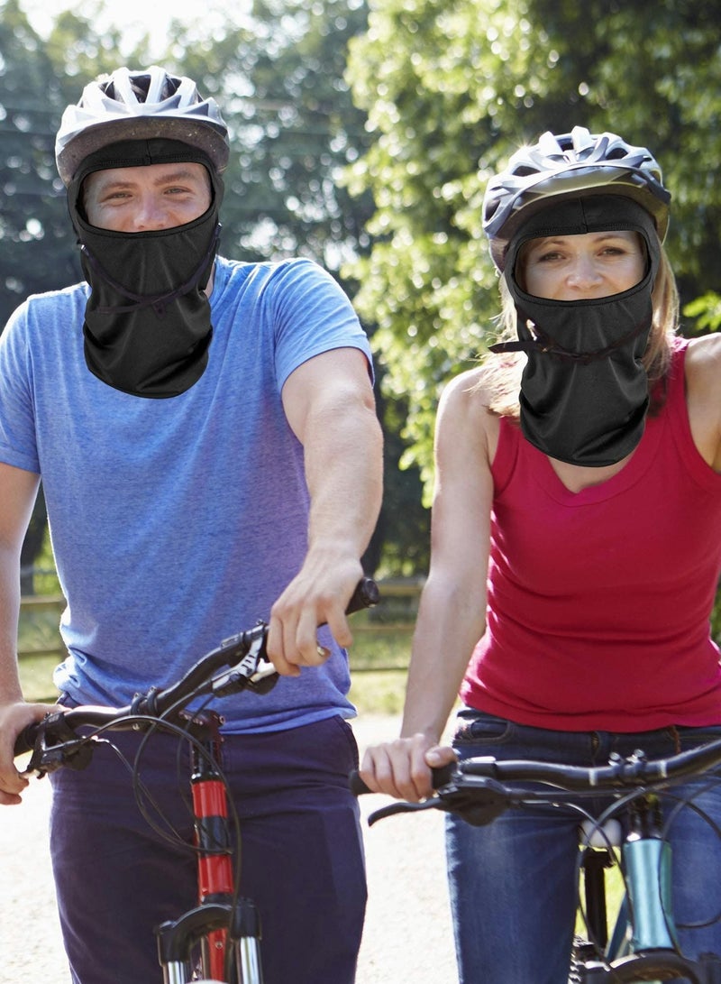 Y&D 6 Pieces Face Balaclava Cover Ice Silk UV Protection Full for Women Men Outdoor Sports  - Image 5