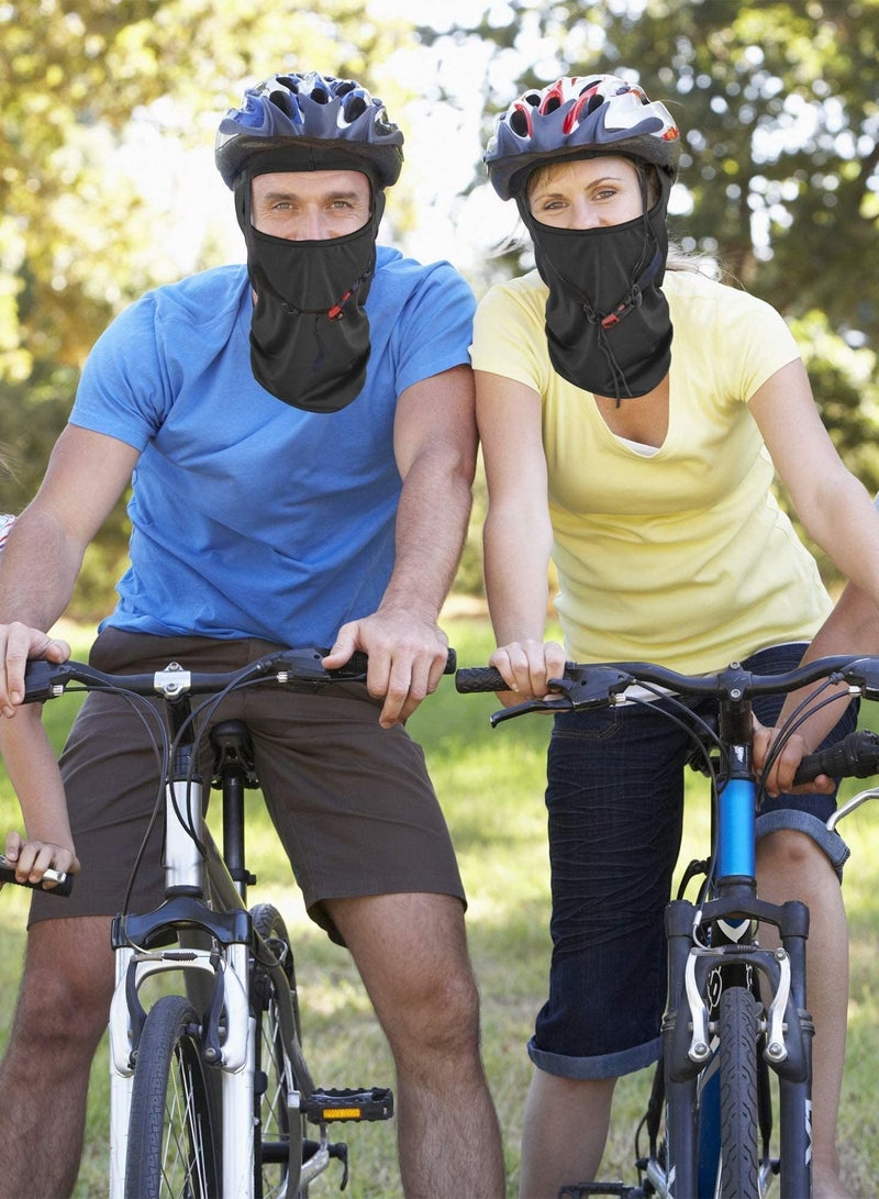 Y&D 6 Pieces Face Balaclava Cover Ice Silk UV Protection Full for Women Men Outdoor Sports  - Image 3