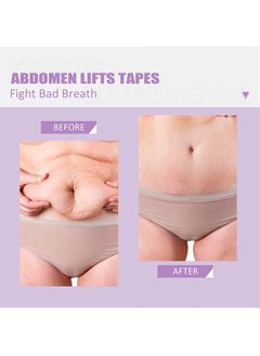EELHOE 10 PCS Abdomen Lift Tapes, for Anti-wrinkles, Reusable Silicone Stretch Marks Patch for Lifts Sagging Skin on Abdomen, Smooths Wrinkles - Belly Stomach Pads Stickers, Tummy Sculpting Tape  - Image 4
